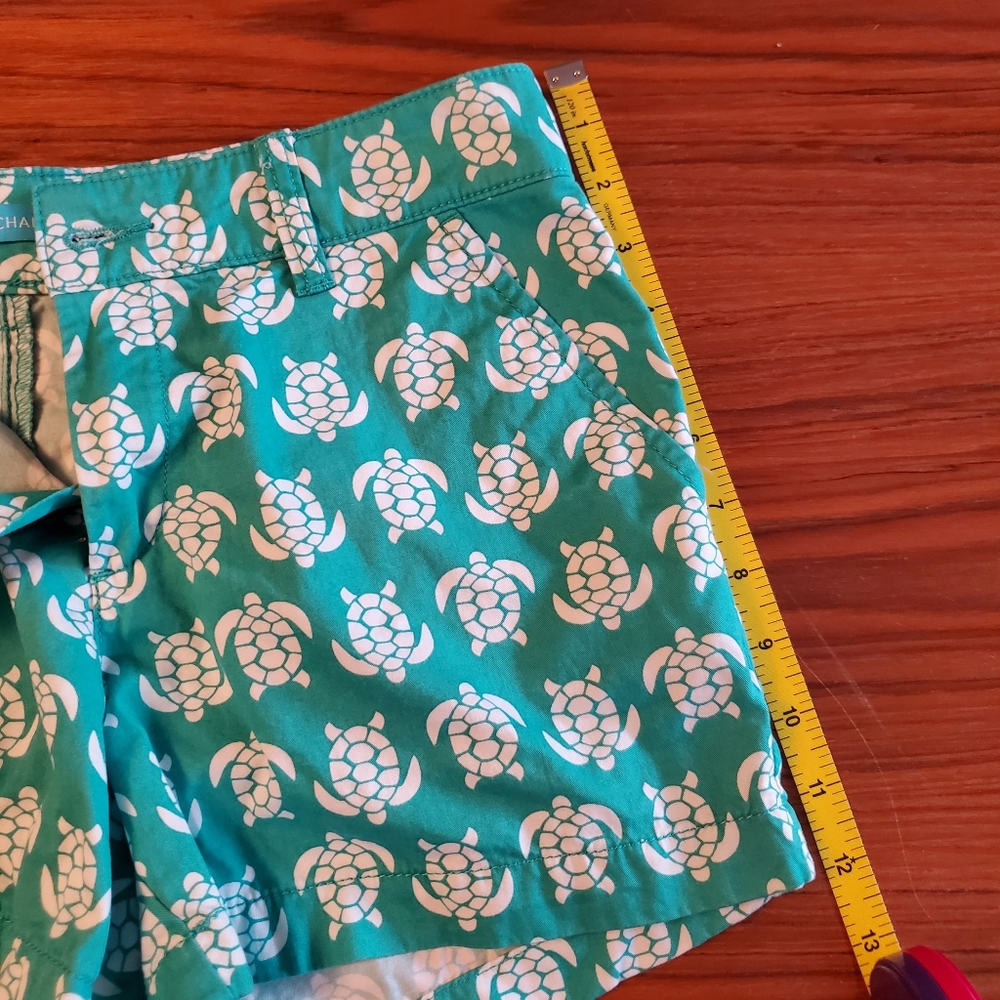Tori Richard Honolulu honu turtle delight Sadie shorts 4 - Picture 5 of 8